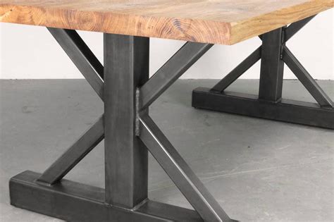 bracket metal coffee table bases|metal table legs and bases.